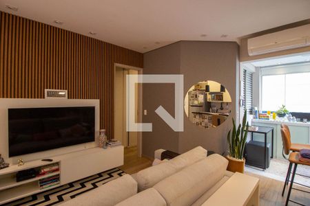 Sala de apartamento à venda com 1 quarto, 41m² em Vila Pompéia, São Paulo