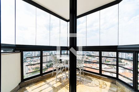 Varanda da Sala de apartamento à venda com 3 quartos, 209m² em Jabaquara, São Paulo