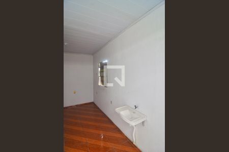 Cozinha de kitnet/studio para alugar com 1 quarto, 24m² em Harmonia, Canoas