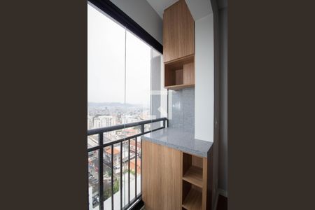 Varanda da Sala de apartamento à venda com 2 quartos, 42m² em Itaberaba, São Paulo