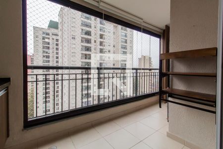 Varanda da Sala de apartamento à venda com 3 quartos, 70m² em Jardim Parque Morumbi, São Paulo