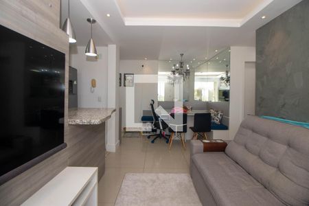 Sala de apartamento à venda com 2 quartos, 57m² em Jardim Carvalho, Porto Alegre