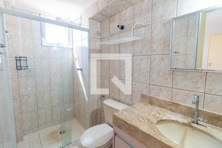 Banheiro da Suíte de apartamento à venda com 1 quarto, 38m² em Vila Mascote, São Paulo