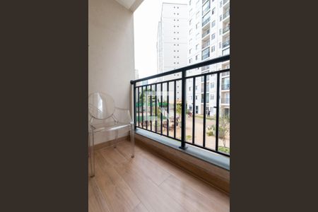 Varanda da Sala de apartamento à venda com 3 quartos, 62m² em Jardim Norma, São Paulo