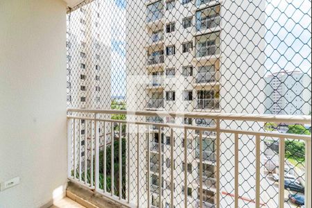 Varanda da Sala de apartamento à venda com 2 quartos, 45m² em Vila Homero Thon, Santo André