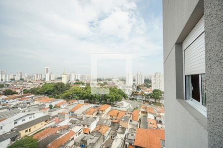Vista da varanda de apartamento à venda com 2 quartos, 52m² em Tatuapé, São Paulo