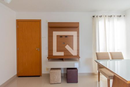 Detalhe Sala de apartamento à venda com 2 quartos, 43m² em Parque das Cachoeiras, Campinas