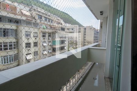 Varanda da Sala de apartamento para alugar com 3 quartos, 118m² em Copacabana, Rio de Janeiro