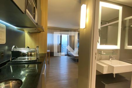Studio à venda com 28m², 1 quarto e 1 vagaCozinha