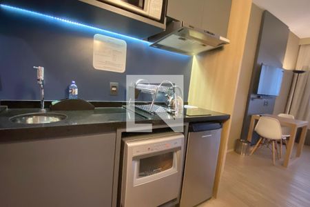 Studio à venda com 28m², 1 quarto e 1 vagaCozinha