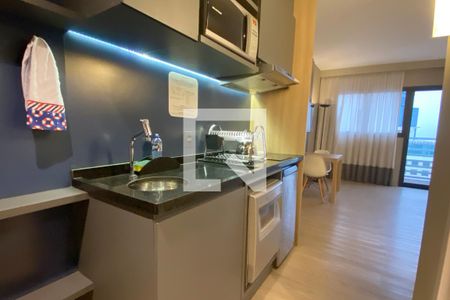 Studio à venda com 28m², 1 quarto e 1 vagaCozinha