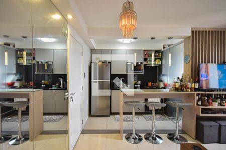 Sala de apartamento à venda com 2 quartos, 41m² em Jardim Taboão, São Paulo