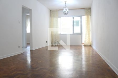Sala de apartamento para alugar com 3 quartos, 117m² em Itararé, São Vicente
