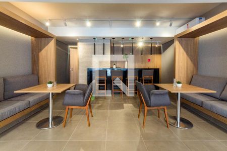 Studio para alugar com 36m², 1 quarto e sem vaga Studio para alugar com 36m², 1 quarto e sem vagaSalão de festas