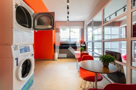 Studio para alugar com 36m², 1 quarto e sem vaga Studio para alugar com 36m², 1 quarto e sem vagaLavanderia