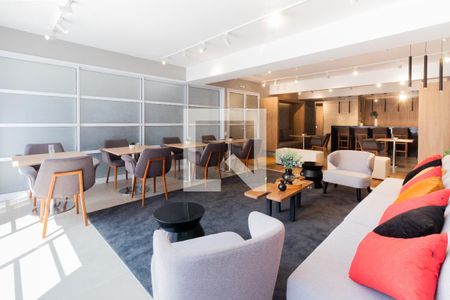 Studio para alugar com 36m², 1 quarto e sem vaga Studio para alugar com 36m², 1 quarto e sem vagaSalão de festas