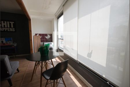 Apartamento à venda com 36m², 1 quarto e sem vagaVaranda