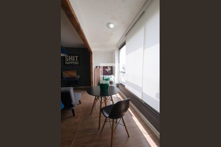 Apartamento à venda com 36m², 1 quarto e sem vagaVaranda