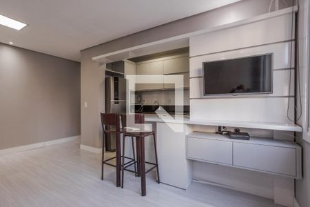 Sala de apartamento para alugar com 1 quarto, 42m² em Independência, Porto Alegre