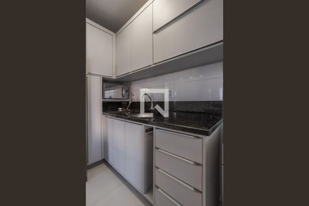 Cozinha de apartamento para alugar com 1 quarto, 42m² em Independência, Porto Alegre