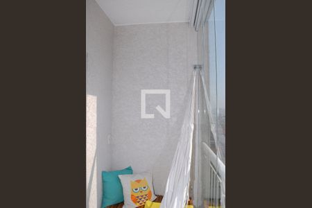 Varanda da Sala de apartamento para alugar com 2 quartos, 54m² em Jardim Modelo, São Paulo