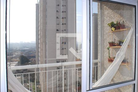 Varanda da Sala de apartamento para alugar com 2 quartos, 54m² em Jardim Modelo, São Paulo