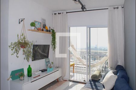 Sala de apartamento para alugar com 2 quartos, 54m² em Jardim Modelo, São Paulo