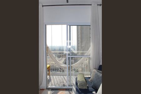 Varanda da Sala de apartamento para alugar com 2 quartos, 54m² em Jardim Modelo, São Paulo