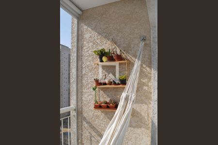 Varanda da Sala de apartamento para alugar com 2 quartos, 54m² em Jardim Modelo, São Paulo