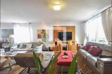 Sala Principal de apartamento à venda com 4 quartos, 344m² em Brooklin Paulista, São Paulo