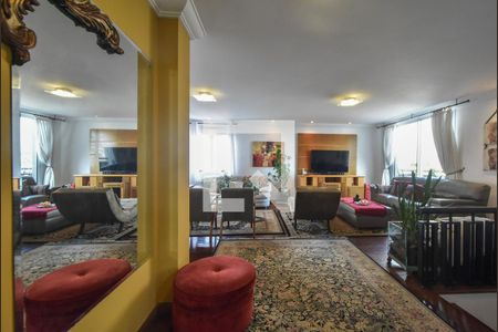 Sala Principal de apartamento à venda com 4 quartos, 344m² em Brooklin Paulista, São Paulo