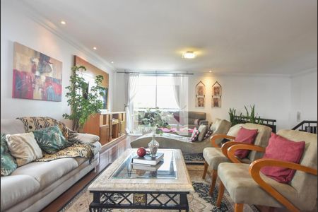 Sala de Estar  de apartamento à venda com 4 quartos, 344m² em Brooklin Paulista, São Paulo