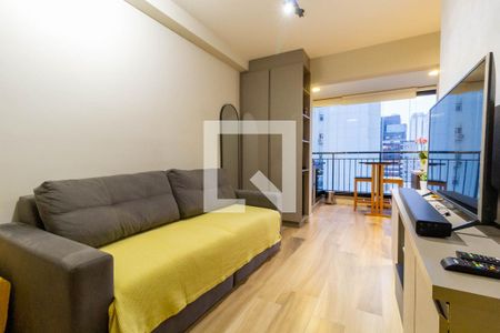 Sala de apartamento à venda com 1 quarto, 34m² em Vila Mariana, São Paulo
