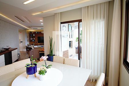Sala de Jantar de apartamento à venda com 4 quartos, 158m² em Jardim Monte Kemel, São Paulo