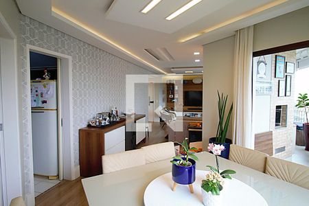Sala de Jantar de apartamento à venda com 4 quartos, 158m² em Jardim Monte Kemel, São Paulo