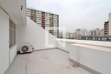 Varanda de kitnet/studio para alugar com 1 quarto, 46m² em Consolação, São Paulo