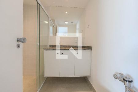 Studio para alugar com 46m², 1 quarto e sem vaga Studio para alugar com 46m², 1 quarto e sem vagaBanheiro
