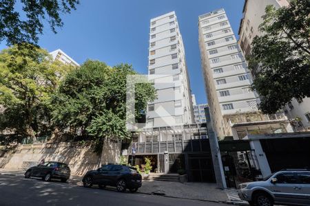 Studio para alugar com 46m², 1 quarto e sem vaga Studio para alugar com 46m², 1 quarto e sem vagaFachada