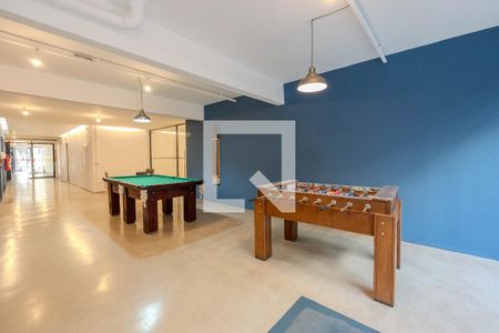 Studio para alugar com 46m², 1 quarto e sem vaga Studio para alugar com 46m², 1 quarto e sem vagaÁrea comum - Salão de festas