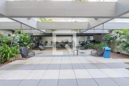 Studio para alugar com 46m², 1 quarto e sem vaga Studio para alugar com 46m², 1 quarto e sem vagaÁrea comum - Churrasqueira