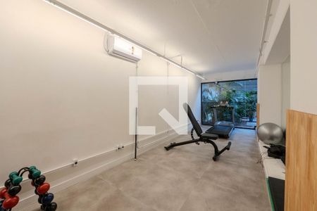 Studio para alugar com 46m², 1 quarto e sem vaga Studio para alugar com 46m², 1 quarto e sem vagaÁrea comum - Academia