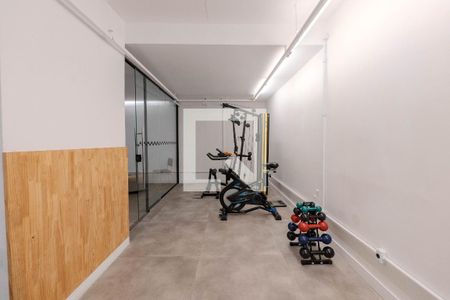 Studio para alugar com 46m², 1 quarto e sem vaga Studio para alugar com 46m², 1 quarto e sem vagaÁrea comum - Academia