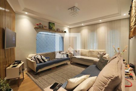 Sala de casa para alugar com 3 quartos, 283m² em Campestre, Santo André