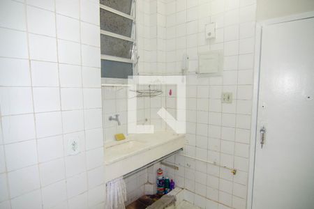 Cozinha de apartamento para alugar com 1 quarto, 25m² em Copacabana, Rio de Janeiro