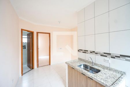 Sala e cozinha de apartamento para alugar com 1 quarto, 35m² em Vila Moreira, São Paulo