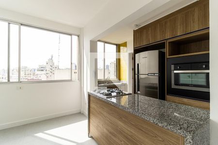 Apartamento à venda com 49m², 1 quarto e sem vagaCozinha - Bancada