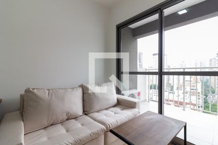 Sala de apartamento para alugar com 1 quarto, 27m² em Vila Nova Conceição, São Paulo