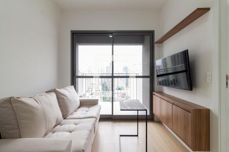 Sala de apartamento para alugar com 1 quarto, 27m² em Vila Nova Conceição, São Paulo