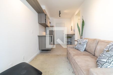 Sala de apartamento à venda com 1 quarto, 31m² em Pinheiros, São Paulo