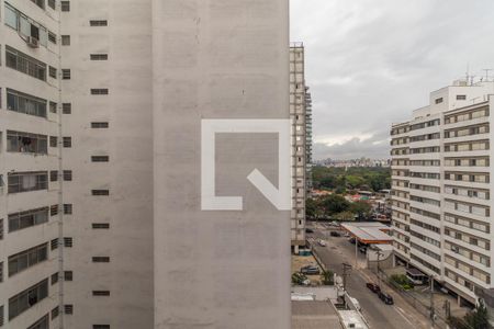 Vista da Varanda de apartamento à venda com 1 quarto, 31m² em Pinheiros, São Paulo